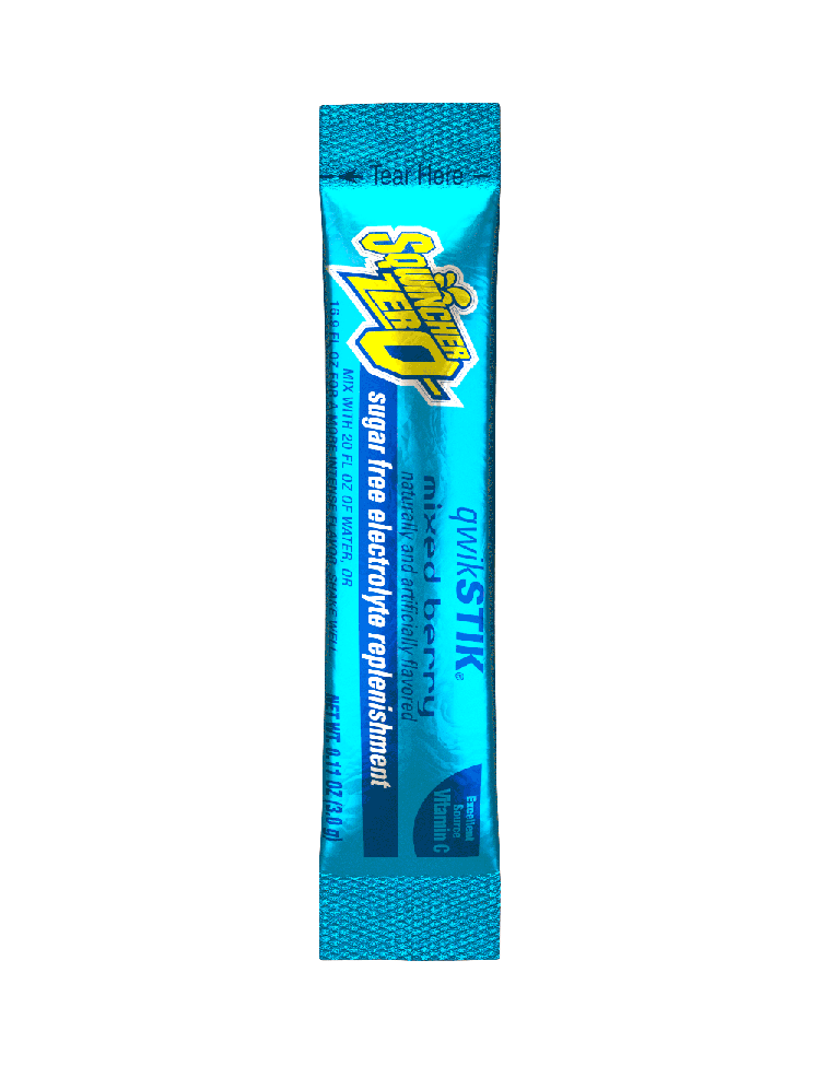 Sqwincher Qwik Stik Zero Mixed Berry 20 OZ - Zero Qwik Stik